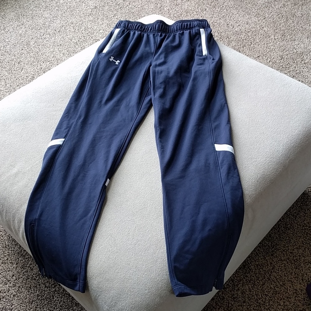 Under Armour Women's Navy Athletic Pants sz S